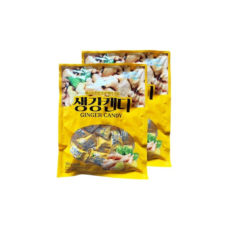 AISAM - Korean Ginger Candy, 7.4 oz (210g) Pack of