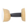 Door Stopper Non Magnetic No Drilling Windproof Wood Grain Invisible