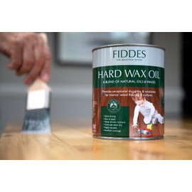 Fiddes Satin Finish Hard Wax Oil 2.5 Litre, Light Oak