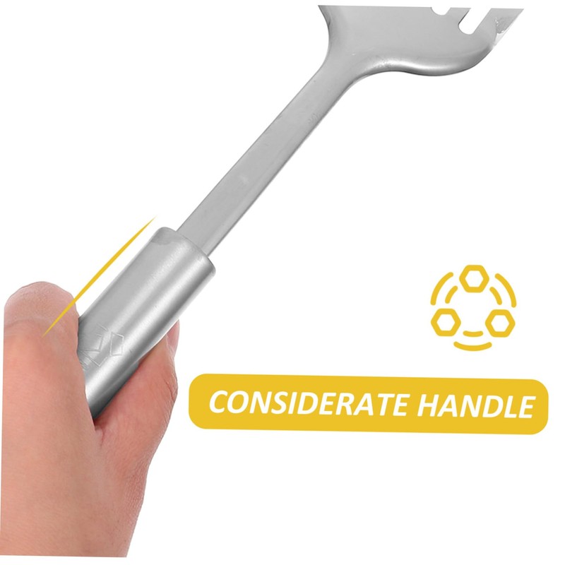 COLLBATH 5-Piece Stainless Steel Kitchen Utensil Set Wok Spoon Serving