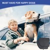 ALLANSING Dog Car Door Protector – Anti-Scratch/Stain-Resistant, Window-Roll-Compatible, No Tint