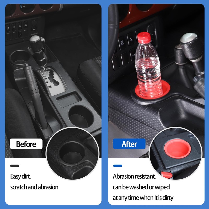 Fit for Toyota FJ Cruiser 2007-2021 Gear Shift Console Cup
