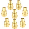(Znkiok 8Pack) 3/4" Press x 3/4" Pex Fittings Brass Coupling
