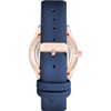 NINE WEST Women's Strap Watch, Blue, Minimalist Classic