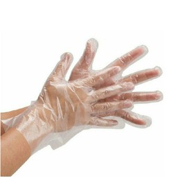 GOOD STUFF 100 x Clear Polythene Disposable Gloves - One Size Fits All - Protection and Comfort