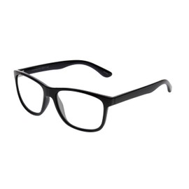 Calabria Noah Panto Reading Glasses +1.75 Gloss Black Men Women Trendy Classic Single Power Readers Stylish Fashion Eyeglass