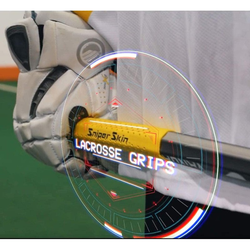 SNIPER SKIN Lacrosse Grips| Better Alternative to Grip Tape |