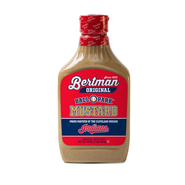 Bertman Original Ball Park Mustard, 16 oz Gold Medal Edition