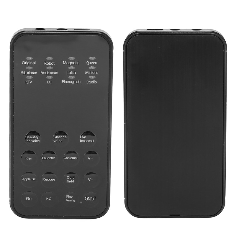 Voice Changer Multifunction 12 Sound Effects Fine Tuning Function One
