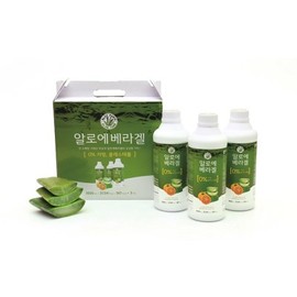 RECRE Geoje eco-friendly organic aloe vera gel 1050ml 3 bottles Aloe vera gel 5+1 bottle