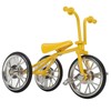 Toy Tricycle Model 3D Car Model Removable Tricycle Ornament Metal