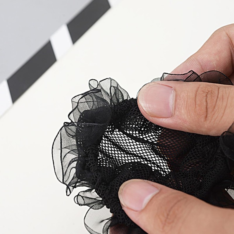 Genérico Redecillas Cabello de Poliéster Elásticas y Reutilizables 10 para