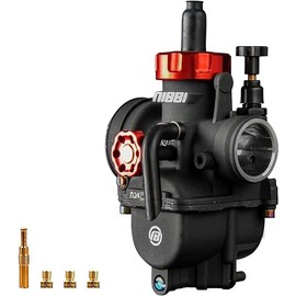 NIBBI Carburetor PE24,24mm Carburetor fit 150cc Motorcycle Engine with Carb Jets - For Dirt Pit Bike Mini Bike Motocross GY6