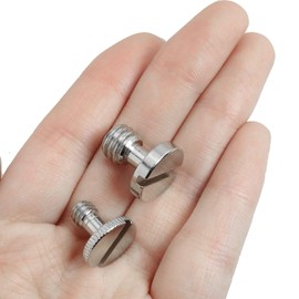 Camera Quick Release Screw LUORNG 3PCS 3/8 Inch and 3PCS 1/4 Inch Camera Quick Release Screw Tripod Screw Adapter Connecter DSLR Camera Rig Accessories