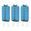 DMiotech 3 Pack 28V DC 15A Blue ATC/ATO Manual Narrow