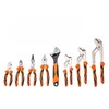8-Piece Pliers Set, High Carbon Steel, 12"/10"/8" Groove Joint Pliers,