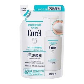 Curel Foaming Facial Cleanser, Refill 4.1 fl oz (130 ml) x 6 Packs
