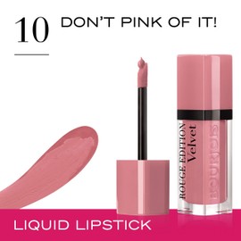 Bourjois Rouge Edition Velvet Liquid Lipstick 11 So Hap’pink Pinks, 6.7ml