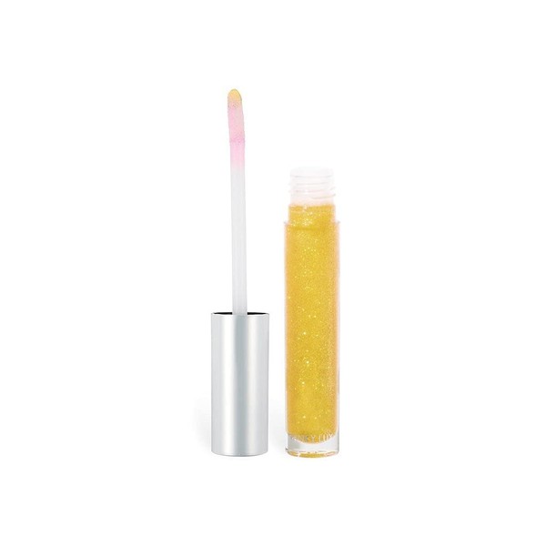 Winky Lux Disco Lip Gloss, pH Glitter Lip Gloss, Cute Color-Changing Pink for Glossier Lips with No Flavoring, 0.14 Oz, Dyn-o-mite