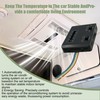 7330F3852 Upgraded Thermostat Single Stage Heating/Cooling Control Thermostat Replacement unit