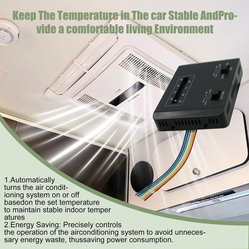 7330F3852 Upgraded Thermostat Single Stage Heating/Cooling Control Thermostat Replacement unit