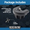 Proven Locks Model S175: 2 inch Trailer Hitch Lock, Fits