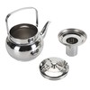 Stainless Steel Teapot with Removable Filter Metal Tea Kettle Coffee