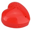 Heart Shaped Voice Recorder Exquisite Portable 30 Seconds Push Button