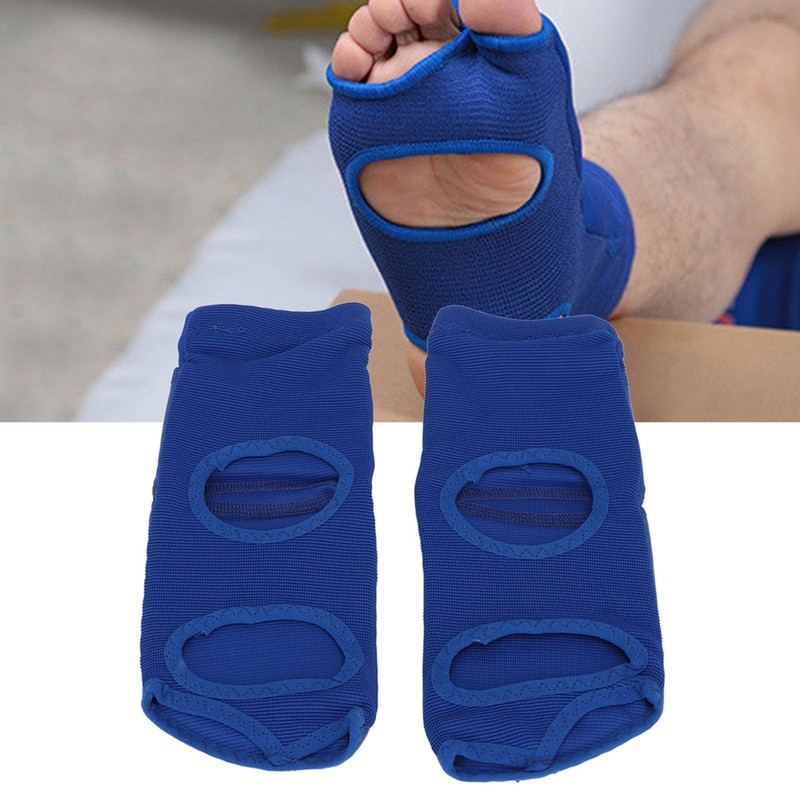 2pcs Boxing Foot Protector Unisex PU Leather Soft Boxing Sparring