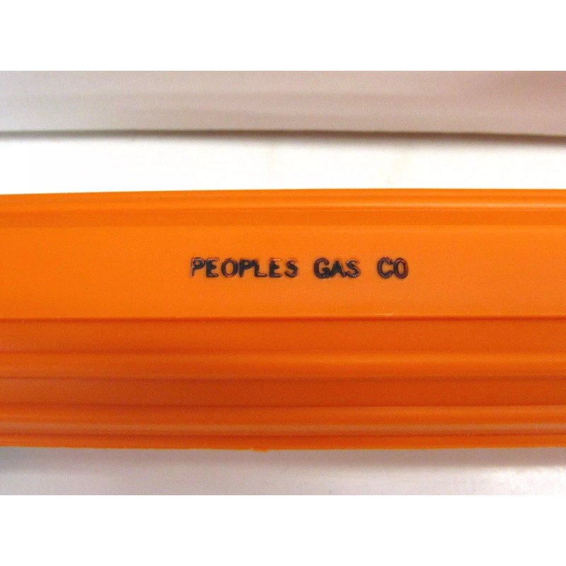 FULTON NOS! FULTON SAFETY APPROVED FLASHLIGHT, "PEOPLES GAS CO.", #933IMP