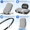 Portable Travel Safe Lock Box 4-Digit Combination Mini Safe Box,