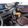 XYAJUANG 4-in-1 Car Expander with Dual Cup Holder, Phone Holder,