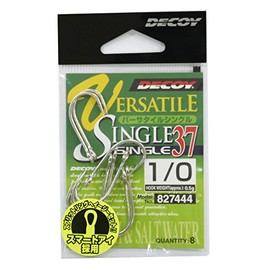 KATSUICHI Vertical Single Hook Single37 #1/0 Fishing Hook