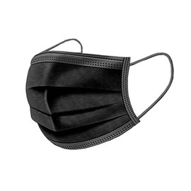 Pack of 50 Bacterial Filter Dust Mask, Disposable Face Masks,&nbsp;Black