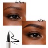 Curved Tip Brown Liquid Eyeliner Pen for Light Hair (Mocha