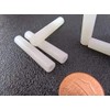 Metric Natural Nylon Spacer, Unthreaded, M3 Screw Size x 6
