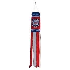 In the Breeze U.S. Coast Guard Windsock, 40-Inch