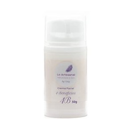 Crema Facial 4 Beneficios. Antioxidante, Hidratante, Nutritiva y Protectora. Protege, hidrata, mejora aspecto, suaviza arrugas.                       