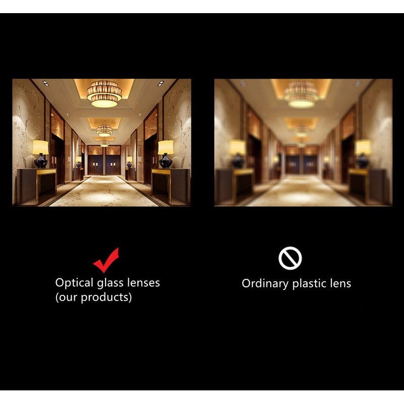 Zerodis Door Viewer Security Peek Peephole Optical Glass 220 Degree