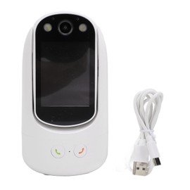 Two Way Video Camera Motion Tracking 2MP 1080P 120° Wide Angle Night Vision 30 Phones Sharing with 2.8 Inch Screen Video Call Security Camera