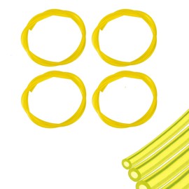 4 Sizes Strimmer Fuel Pipe,Petrol Fuel Line Hose Tube for Poulan Craftman Outdoor Chainsaws Lawn Mower String Trimmer Blowers Common Weedeater Small Engines Yellow