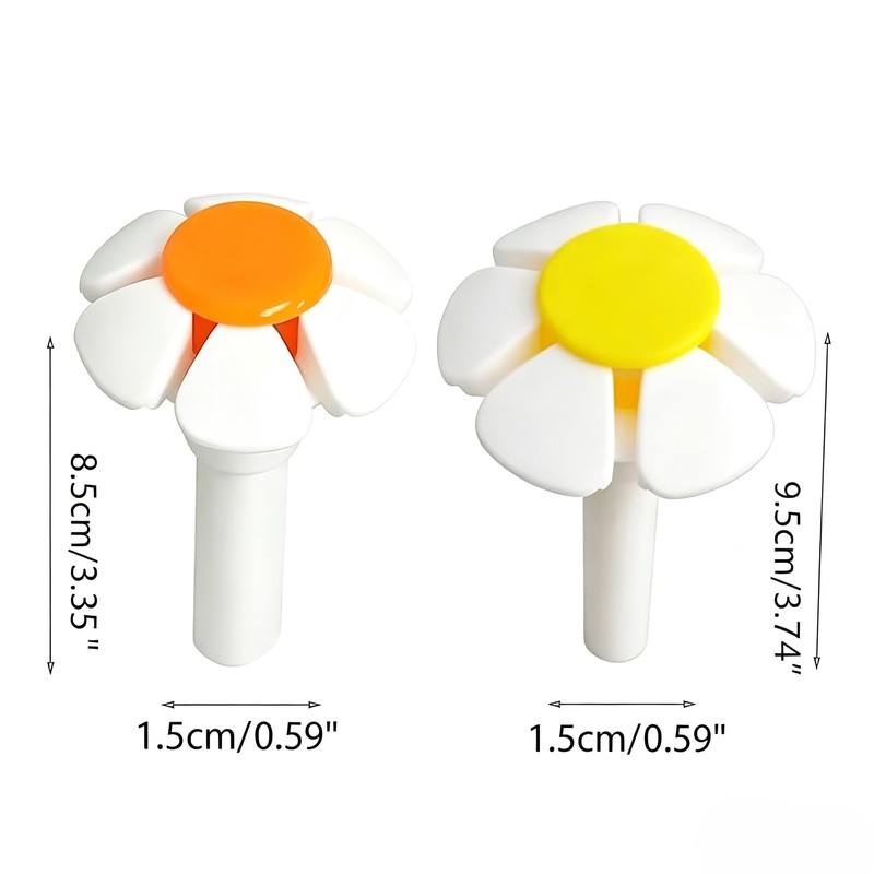 2PCS Cat Fountain Replacement Flower Nozzle Head for Round Cubic