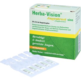 HERBA-VISION Augentrost sine Augentropfen 20X0.4 ml