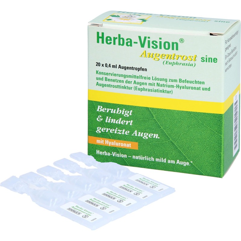 HERBA-VISION Augentrost sine Augentropfen 20X0.4 ml