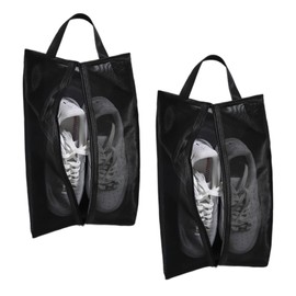 Senteria Shoe Case, Shoe Bag, Set of 2, Translucent, Lightweight, Durable, Footwear, Dirt-proof, Dustproof, Odor Resistant, Shoe Storage Bag, Sports, Unisex, Outdoors, Business Trips, Travel, Golf