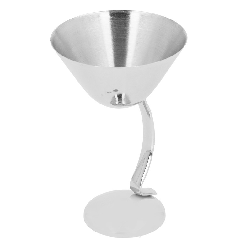 150ml Stainless Steel Martini Cocktail Glass Copper Plated Metal Wine