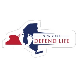 New York Sticker Pro-Life Sticker