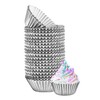 Green Direct Cupcake Liners - Standard Size Silver Cupcake Wrappers