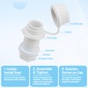 Omoojee Cooler Drain Plug Replacement Kit Compatible with Igloo 50–165