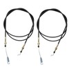 Lssapr 2 Pcs Shifter Cables 2-11082 Replacement for Chuck Wagon